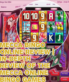 Mecca bingo online slots