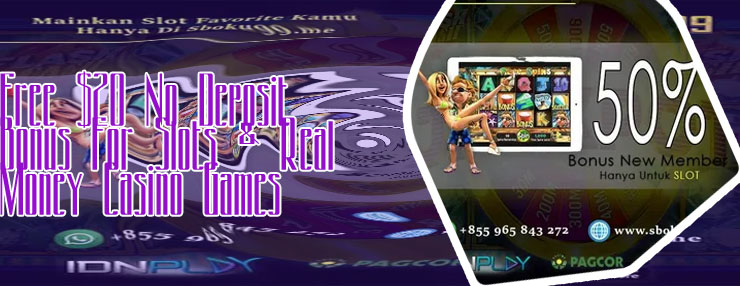 Online slots real money no deposit bonus