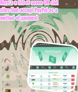 Slot sites that accept paypal