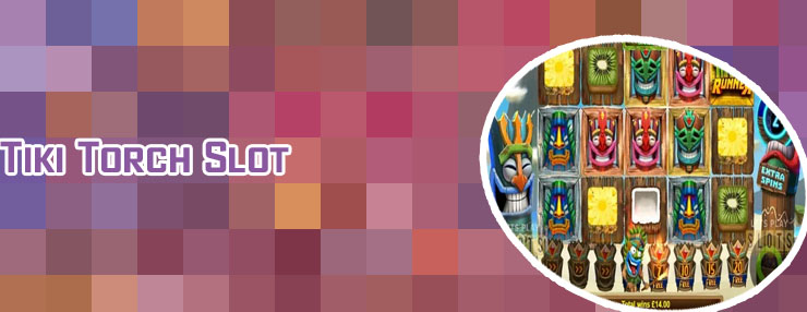 Tiki torch slots